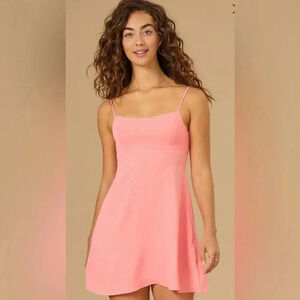 Altar'd State Peach Junie Mini Dress New With Tags